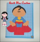 Capa de caderno Superman